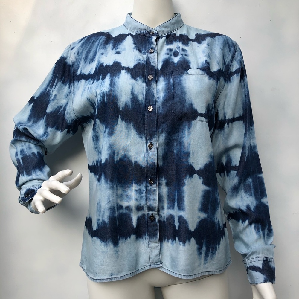 River & Rose Tie Dye Long Sleeve Shirt Size S